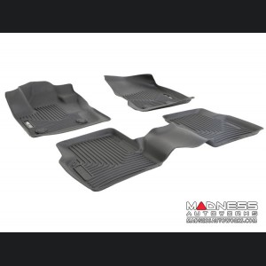 Jeep Compass Floor Liners (set of 3) - Front and Rear - Black by Husky Liners